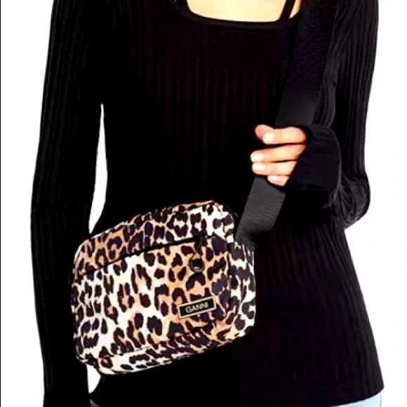 GANNI FESTIVAL RECYCLED CROSSBODY BAG - Picture 1 of 11